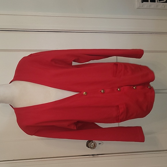 Vintage Jackets & Blazers - Vintage Talbots 90s red blazer